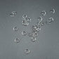 50 Binderinge 6 mm, Edelstahl, 10678