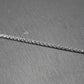 2,5 mm Edelstahlkette, 1 Meter, Rolokette, 10624
