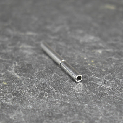Verschluss, Bajonettverschluss, chirurgischer Edelstahl für 1 mm Band, 10727