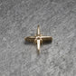 Perle Stern, Kompass, Messing, 24 K vergoldet, 10722