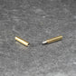Verschluss, Bajonettverschluss, chirurgischer Edelstahl, goldfarben für 1,5 mm Band, 10723