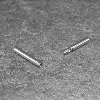 Verschluss, Bajonettverschluss, chirurgischer Edelstahl für 1 mm Band, 10727