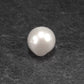 Barockperle 10 x 13 mm, Keshi Perle weiß, 10732
