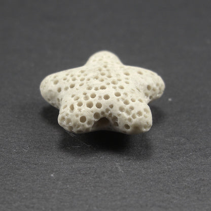 Lava Perle Seestern, natur, 20 mm, 10741