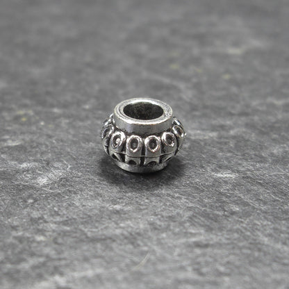 5 Anhängerösen, antik silber, Anhängerschlaufe, 10860