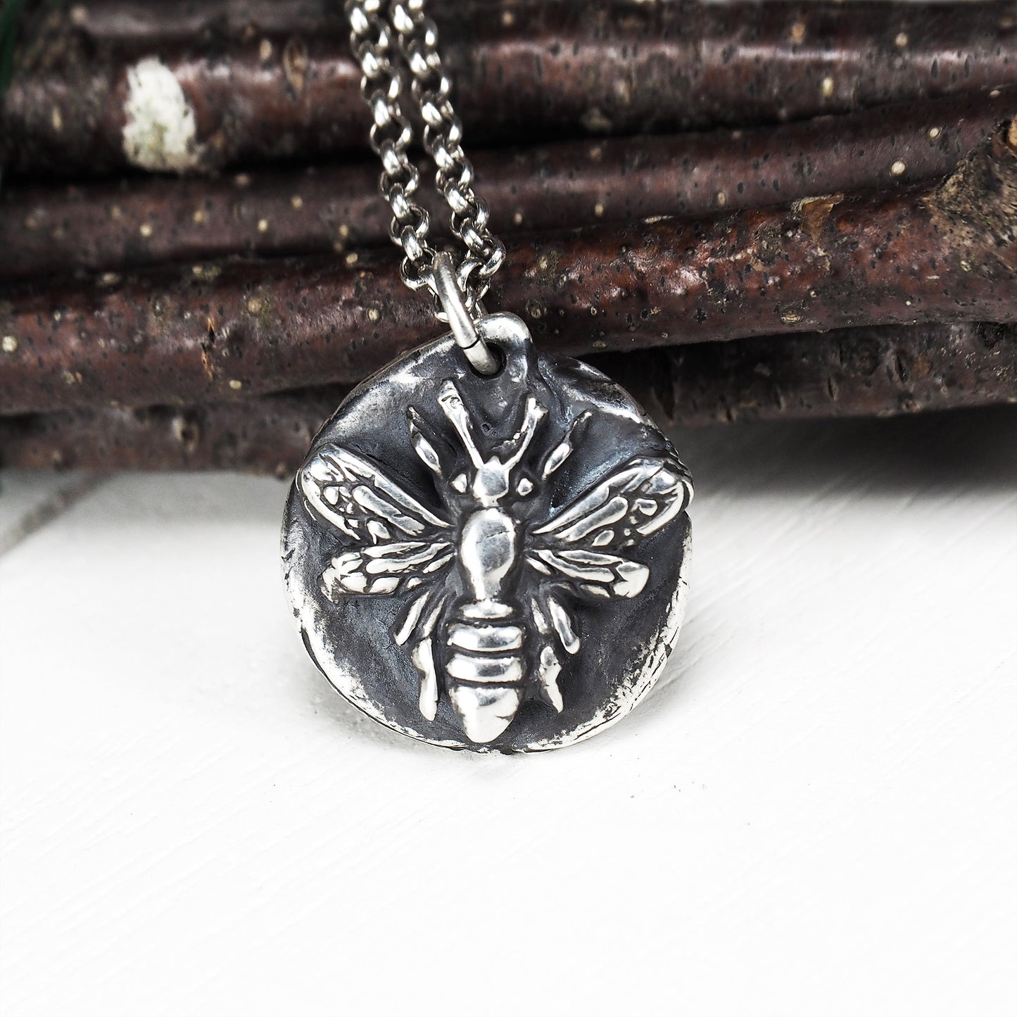 Anhänger Biene, 925 Sterling Silber, 40108
