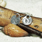Ohrringe, Ohrhänger, floral, boho, recyceltes 925 Sterling Silber, 40118